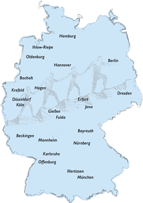 MGW Karte Deutschland